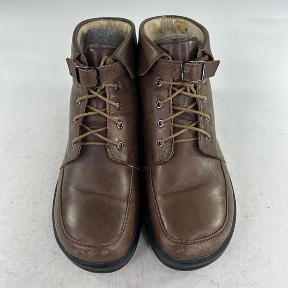 Birkenstock women's Footprints Marino lined boot US 9 Belted Chukka Booties - Picture 4 of 10